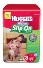 Huggies Little Movers Slip On Diapers
